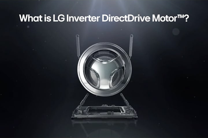 Este vídeo compara el motor LG Inverter DirectDrive y el motor LG convencional.