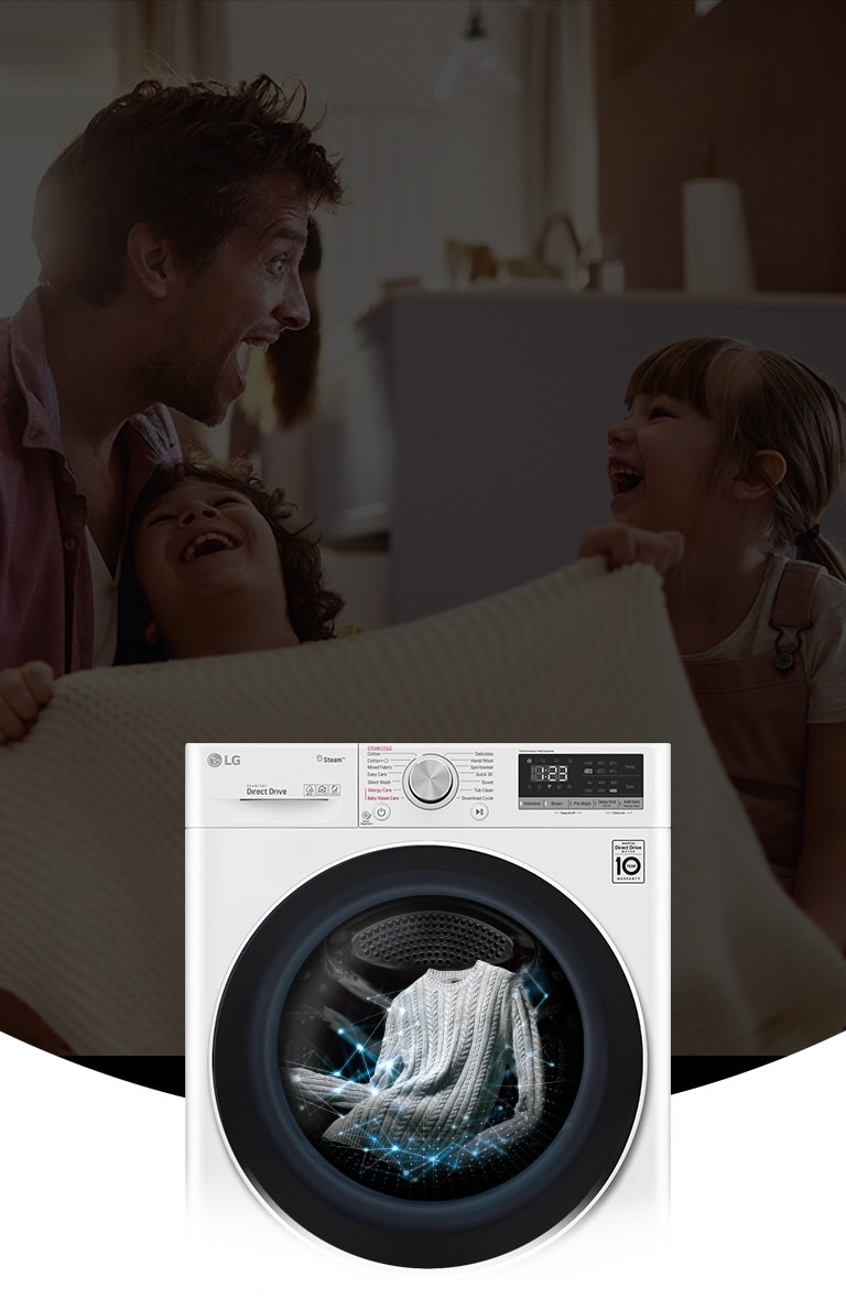 LG 9Kg Washer AI DD Steam Allergy Care LG Africa