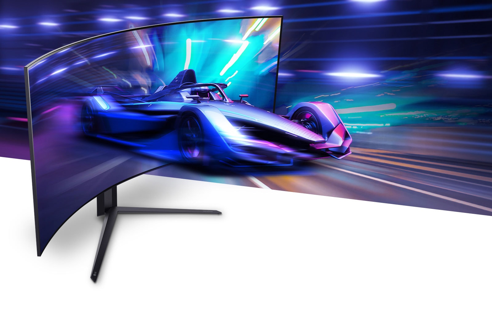 Lg Moniteur De Jeu Ultragear Oled De Incurv Offrant Une