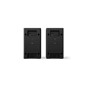 Back view of Rear Speakers