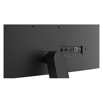 close-up view of ports