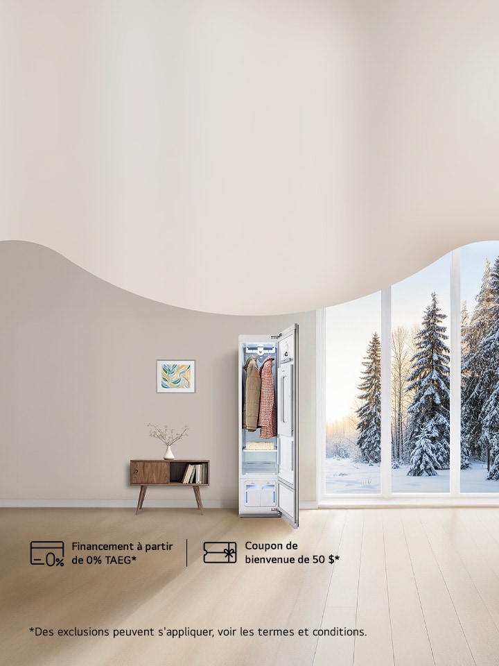 Passez outre le pressing, gardez la fraîcheur : LG Stylerᴹᴰ à partir de 1 599,99 $