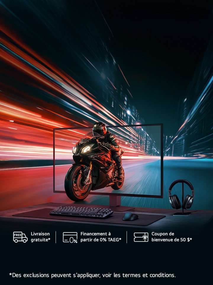 Moniteur OLED 27″ + tapis gaming gratuit. 540 Hz (720 Hz Dual) avec technologie Tandem OLED.