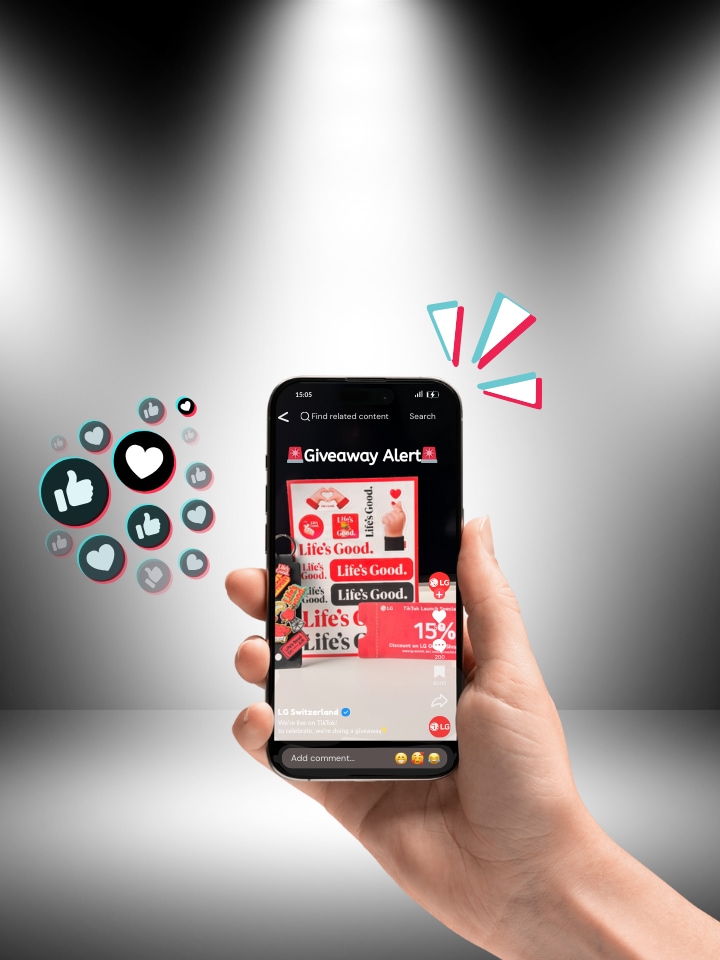 LG TikTok Gewinnspiel