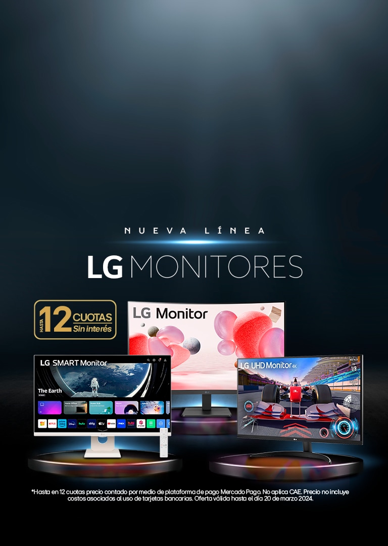 Monitores LG 2024 lanzamiento
