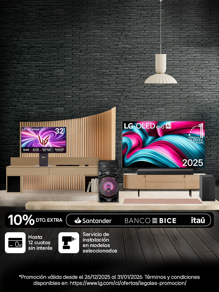 Hasta 45% de descuento en Televisores y Monitores