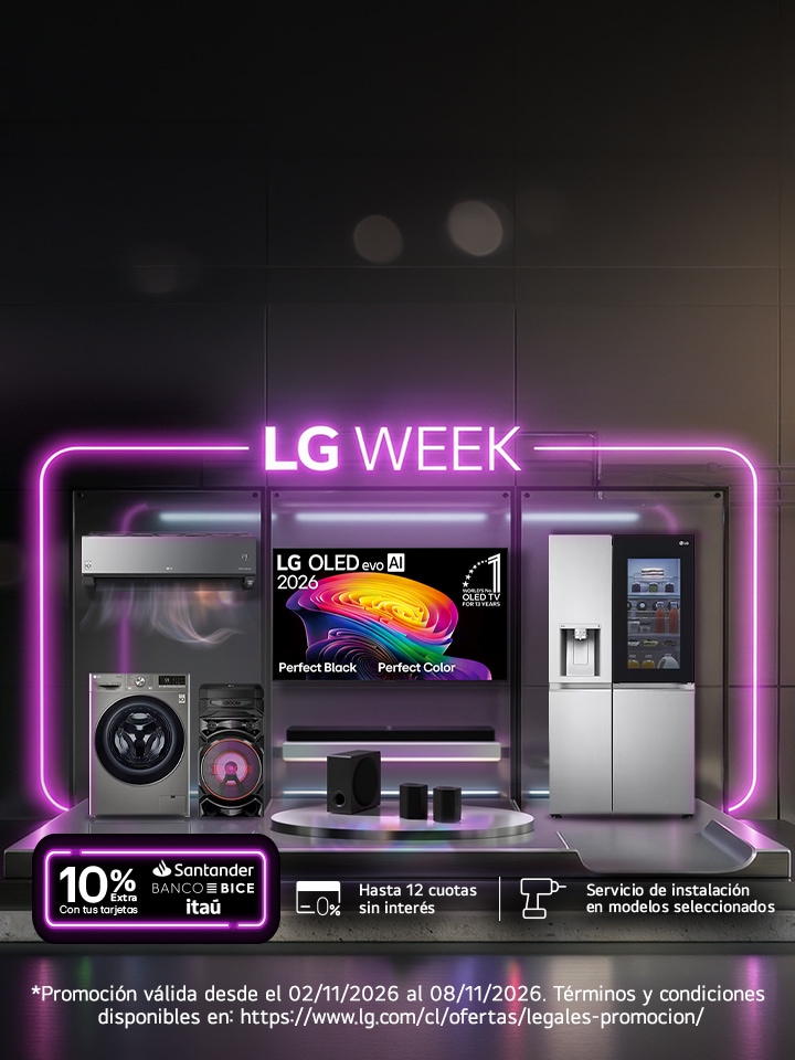 LG Week - Hasta 45% de descuento en productos seleccionados