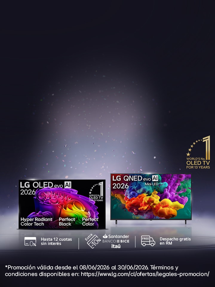 Nuevas OLED AI 2026 de LG con Hyper Radiant Color Tech