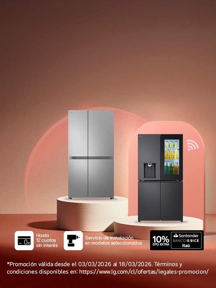 Hasta 45% de descuento en Refrigeración