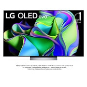 LG Televisor LG OLED evo 55'' C3 4K SMART TV con ThinQ AI 2023, OLED55C3PSA