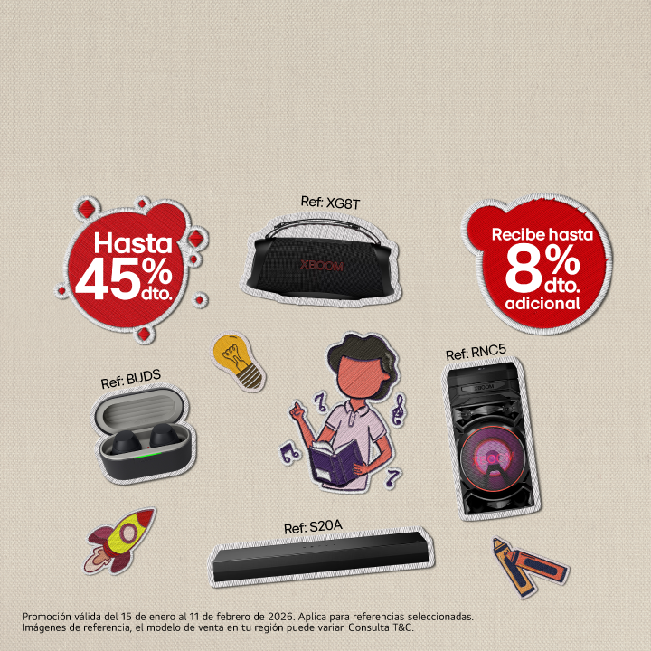 banner promocional Back to school Audio