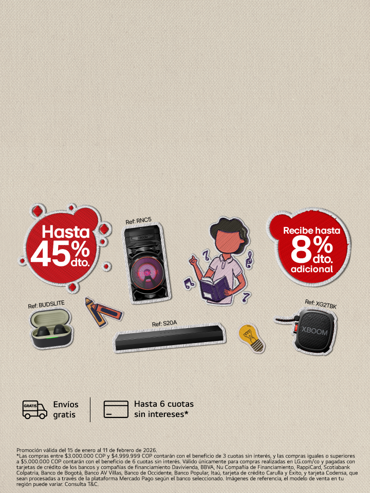 banner promocional Back to school Audio