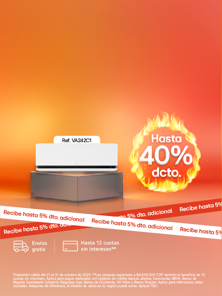 Promo de Aires Acondicionados en Hot Days