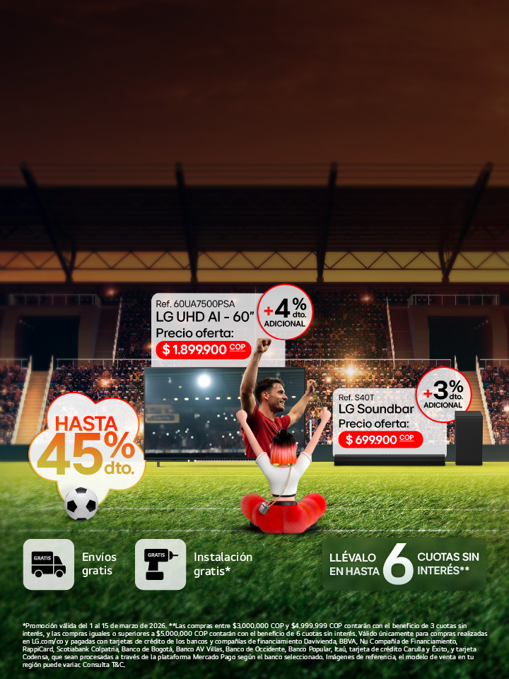 banner promocional Monitores y audio precios especiales