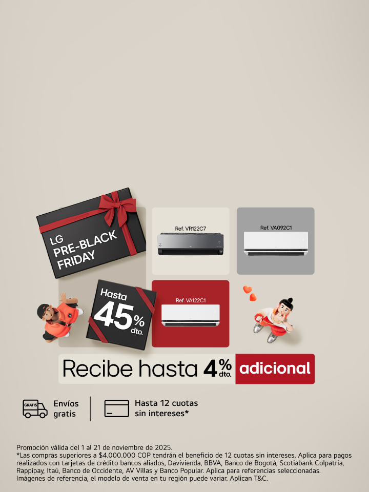 Promo de Aires Acondicionados en Pre Black Friday
