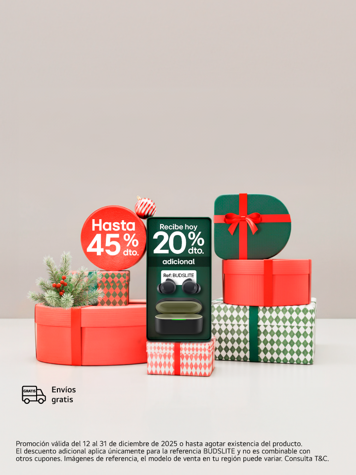 Promo de Audio en Navidad LG