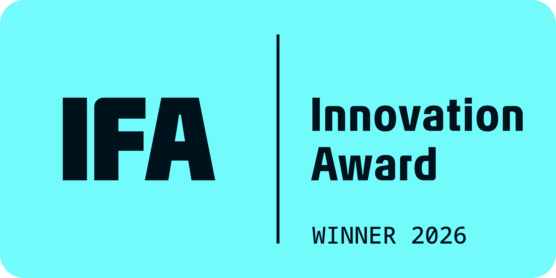 IFA Innovation Award Winner 2026 OLED evo W6