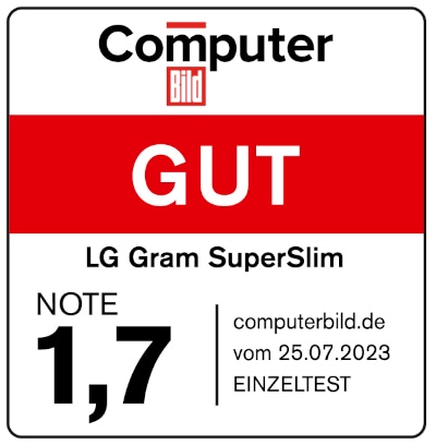 Computer Bild LG gram Superslim