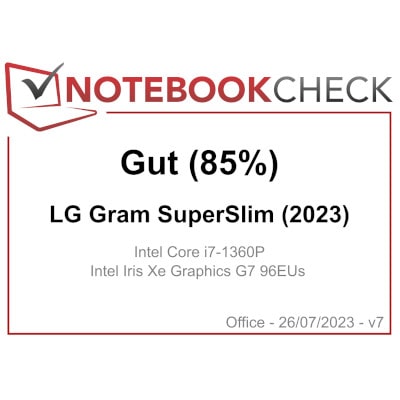 Notebookcheck gram SuperSlim