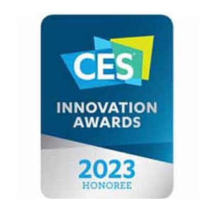 Logo von CES 2023 Innovation Awards wird angezeigt