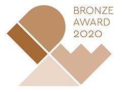 Image du logo du Red Dot Design Award 2020 et de l’IDEA Design Award 2020