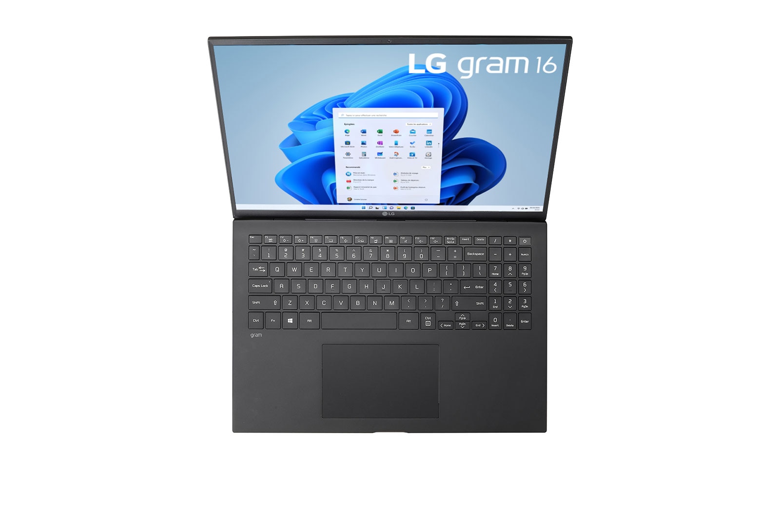 LG gram 16Z90P | Windows 11 Home | 16'' 1.2kg | Intel® Core™ i7 | RAM 16Go | SSD 1To NVME, LG 16Z90P-G.AA78F
