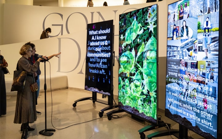 LG Guggenheim Award Recipient Stephanie Dinkins Presents Demo of Latest AI Artwork in Progress