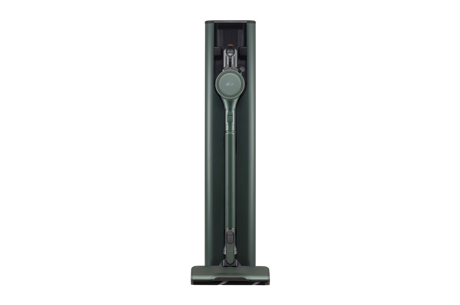LG Objet Collection | LG CordZero™ A9TS 蒸氣無線吸塵機 配備 All-in-One Tower™ (韓國製造，蒼林綠), A9T-STEAM