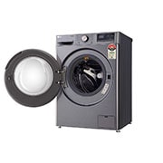 LG 8Kg Front Load Washing Machine, AI Direct Drive™, Steam™, Platinum Silver, FHP1208Z5P