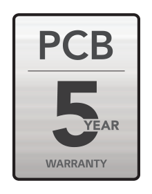 LG TS-Q19SWZE 5 Year Warranty on PCB