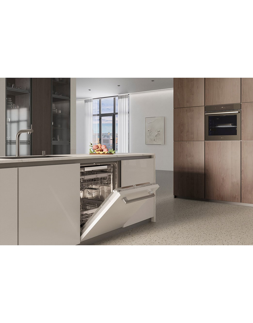 LG QuadWash DB365TXS Lavastoviglie Incasso Classe B LG IT