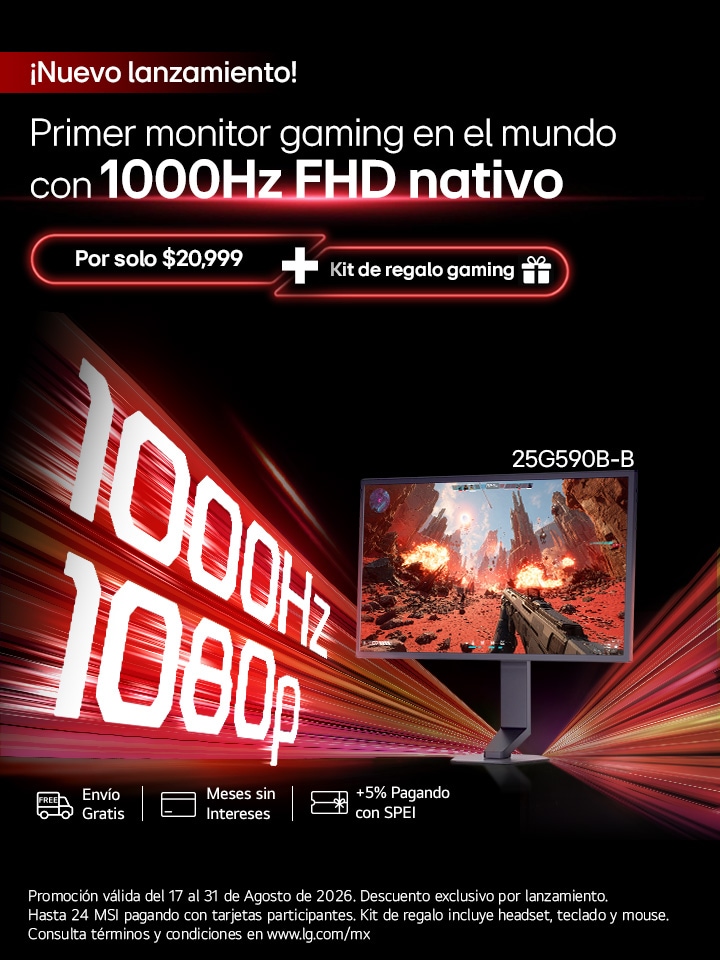Monitor gaming 1000Hz FHD