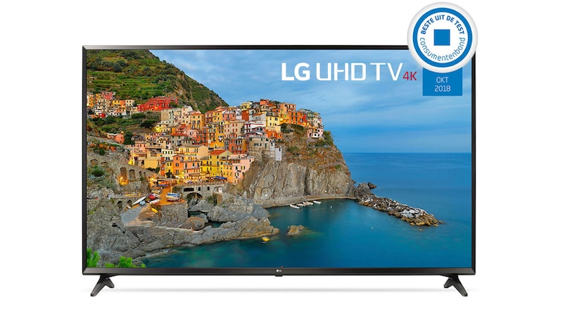 LG 49" (123 cm) | 4K UHD TV | IPS Display | Bilion Rich Colours | Active HDR | webOS 3.5 Smart TV, 49UJ630V