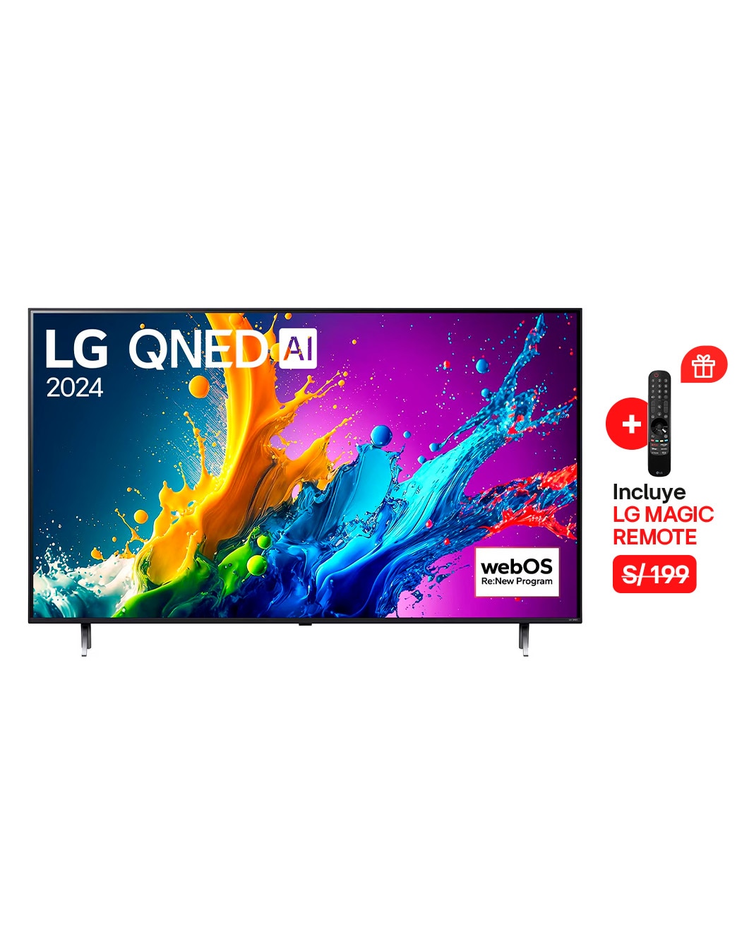 Combo Tv Qned Qned Aire Acondicionado Lg Port Til Inverter Lg Pe