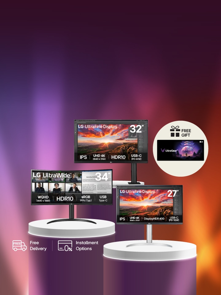 FREE Gaming Pad on All LG Monitors!