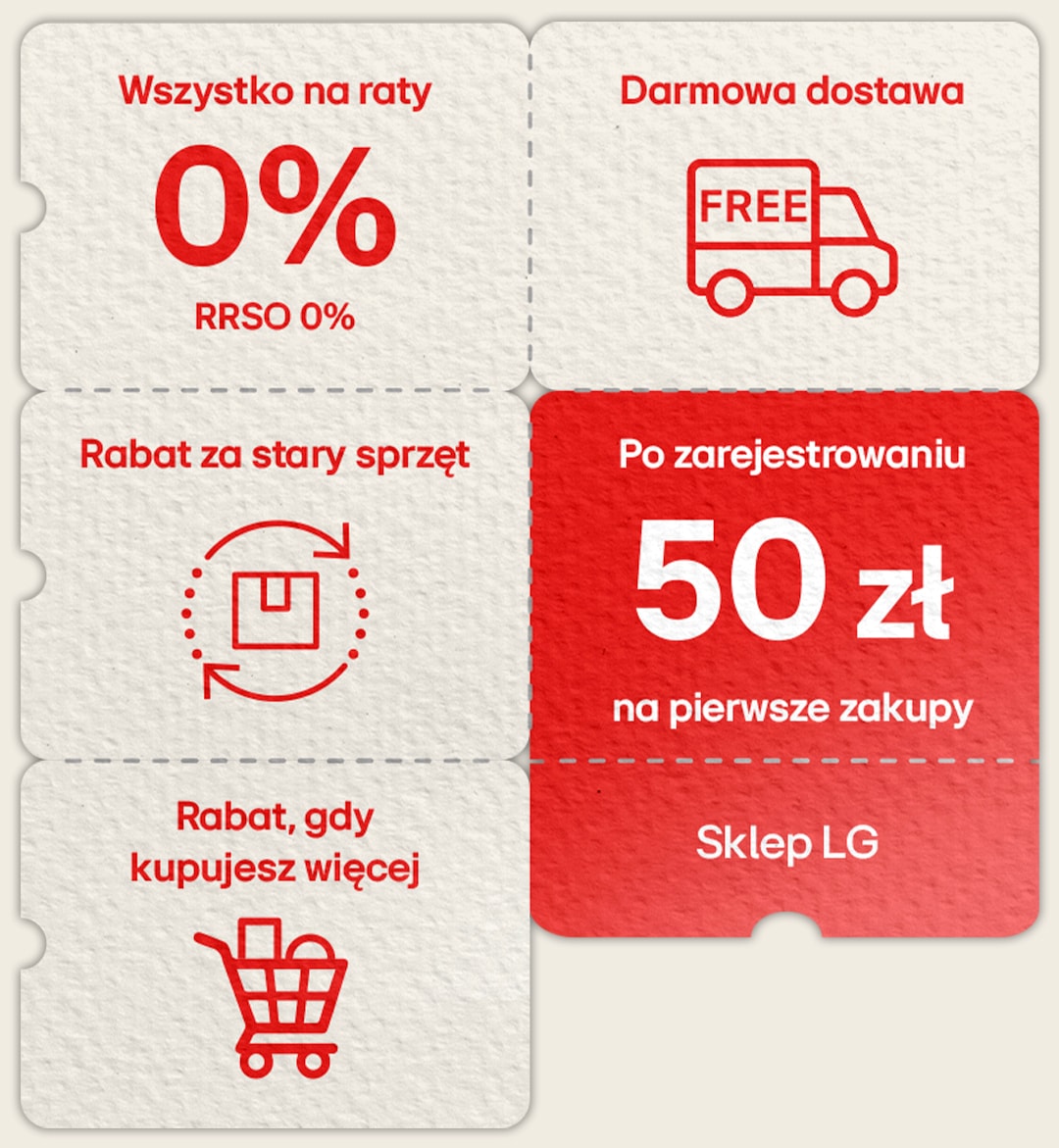 Zalety kupowania w oficjalnym Sklepie LG