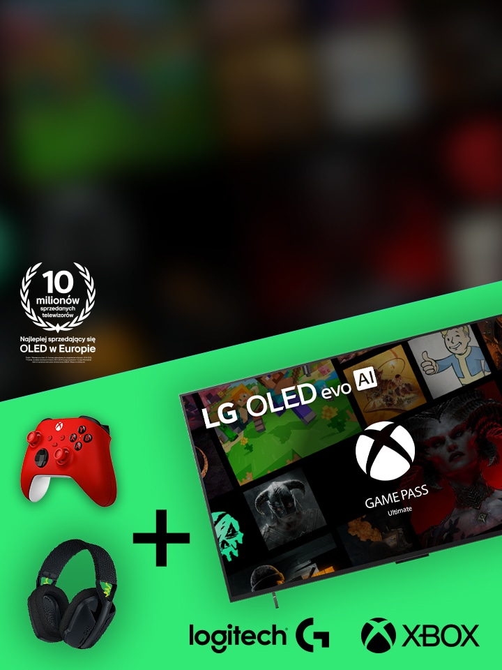Zestaw gracza Xbox do telewizora LG