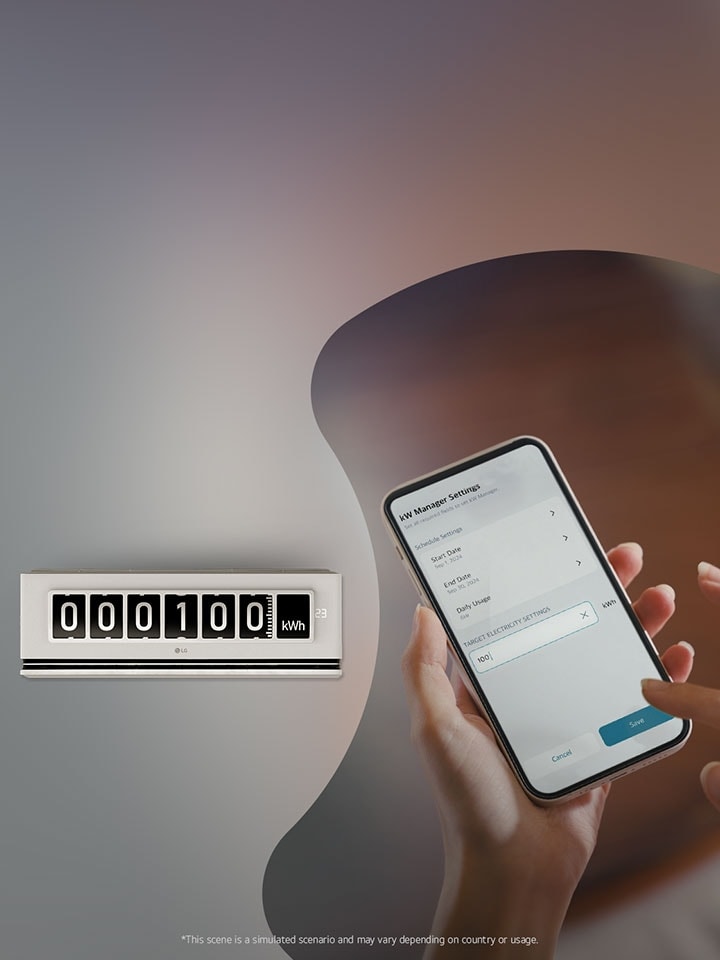 Proaktywne oszczędzanie energii w Twoich rękach dzięki funkcji kW Menedżer w aplikacji ThinQ