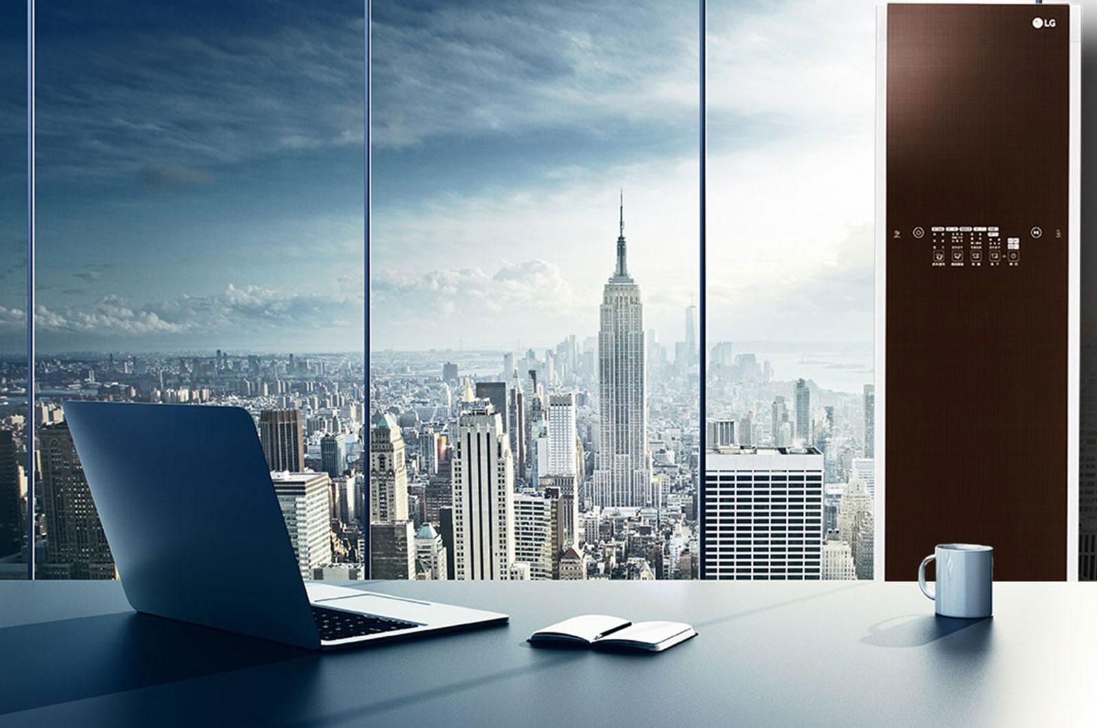 LG Szafa parowa LG Styler brązowa S3RERB, S3RERB