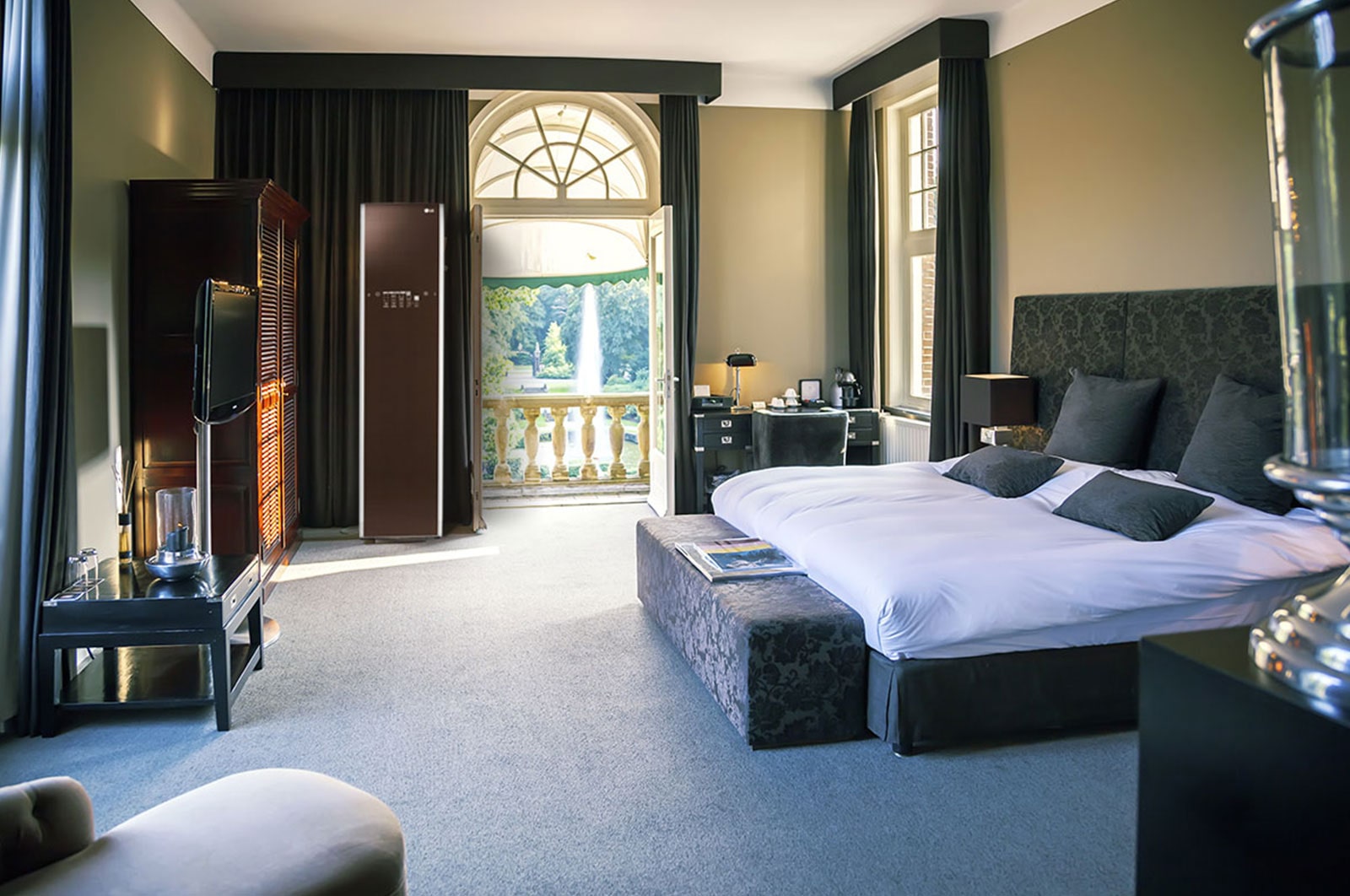 LG Szafa parowa LG Styler brązowa S3RERB, S3RERB