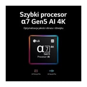 LG Telewizor LG 65” OLED 4K ze sztuczną inteligencją, Cinema HDR, Smart TV, 120Hz, DVB-T2/HEVC, OLED65B2, OLED65B23LA