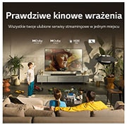 LG Telewizor LG 65” OLED 4K ze sztuczną inteligencją, Cinema HDR, Smart TV, 120Hz, DVB-T2/HEVC, OLED65B2, OLED65B23LA