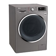 LG 9kg Front load washing machine, Silver Color, TurboWash™, SmartThinQ (Wi-Fi), WFS0914XMN