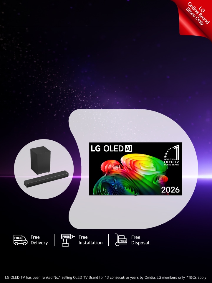 Buy a TV, Get FREE Soundbar (worth $249)