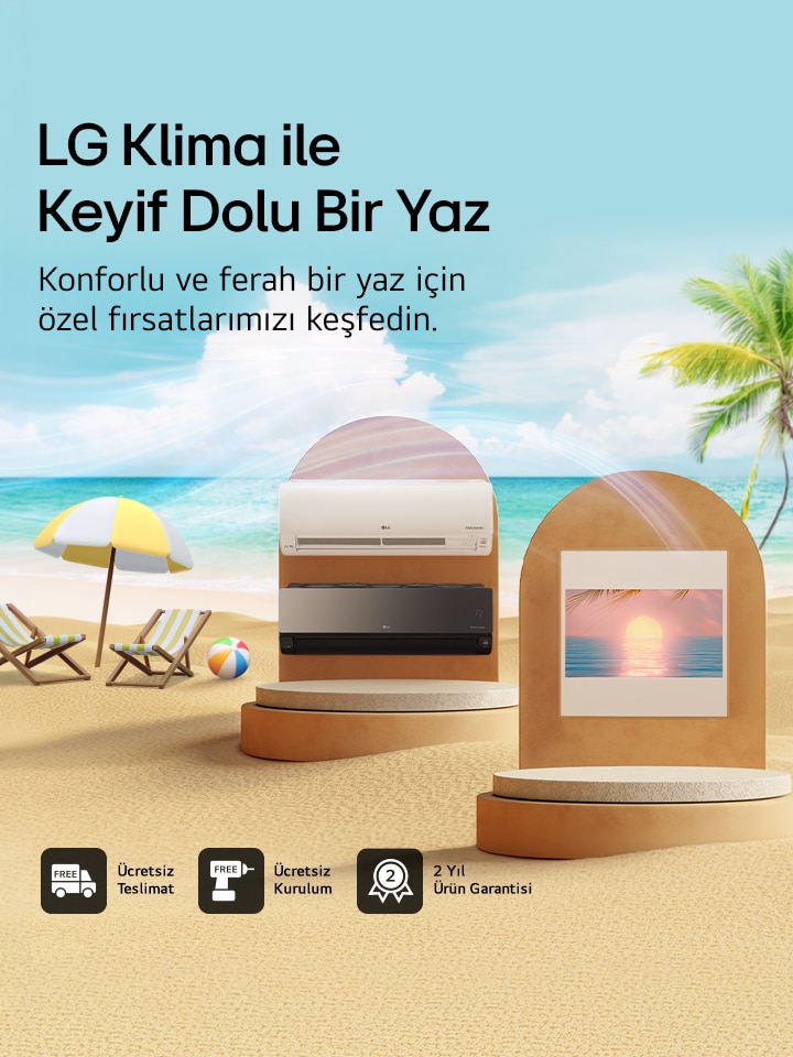 LG Klima ile Yaz
