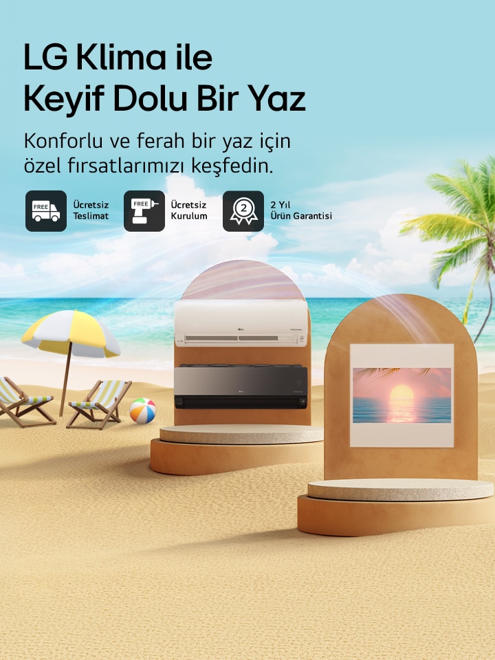 LG Klima ile Yaz