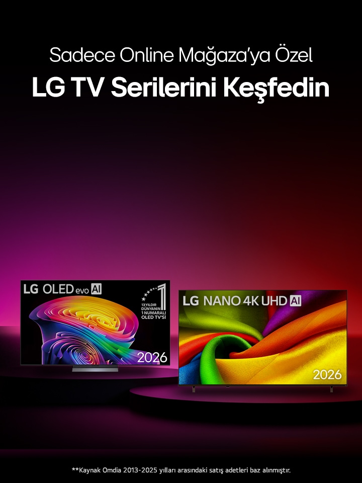 LG TV Serisini Keşfedin