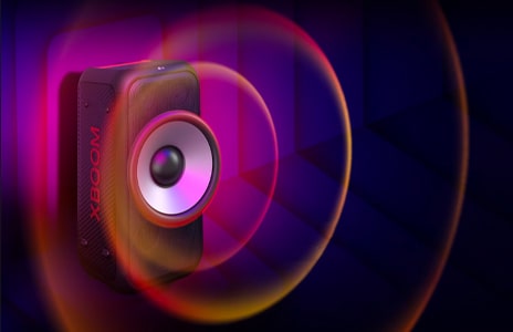 XBOOM'un Güçlü Basları Gösteren Görüntüsü