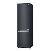 LG Total No Frost (Frost Free) | Tall Fridge Freezer | 384L | GBB92MCBAP | Matte Black, GBB92MCBAP