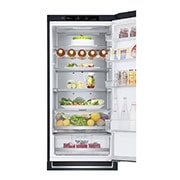 LG Total No Frost (Frost Free) | Tall Fridge Freezer | 384L | GBB92MCBAP | Matte Black, GBB92MCBAP
